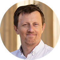 person looking at the camera